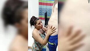 dude i hired this colombian cleaner and ended up balls deep in her natural tits