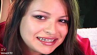 barefoot latina babe squirts juicy pussy during pov casting interview