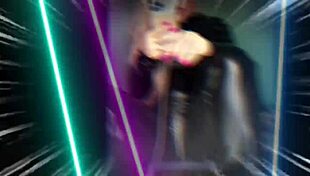 Sissy cries begging for piss with pouty lips in femdom toilet training