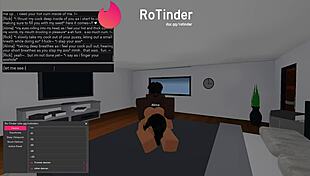 roblox roleplay turns slutty when bbc monster cock claims her every hole