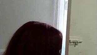 my stepsis caught me watchin porn now she teases spanks strips her curvy latina ass in bedroom