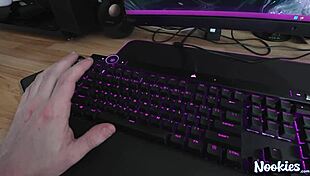 Aleksandra Mink earns promotion through intense big cock pounding