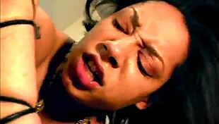 pussy gets fucked hard after oily ass massage