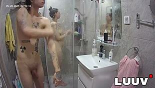 luuv alice boyfriend lucien flash real shower intimacy voyeur style