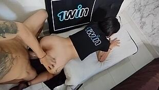 hot neighbors sneak away alone for steamy homemade latina teen action