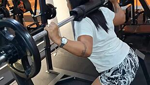 suadinha putinha fingers hairy pussy bent over gym car 🚗🍑