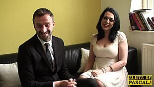 Stalker Deepthroats British Submissive Roughly After Hunt