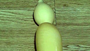 Anal Milf Stretches Hairy Asshole Wide with Huge Dildo Gaping Close-Up