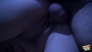 Small-Titted Brunette Seduces into All-Night Doggystyle Cowgirl Pounding