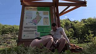 Ever wonder what happens when he fucks me hard by the roadside?