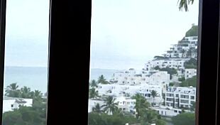 On the Beach I Film My Beautiful Wife's Big Hairy Pussy Relaxation