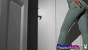 stunning asian brunette teen layla balan strips slow revealing perky nipples and more