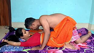 What happens when indian village couple unleashes double penetration and deepthroat on ranch?