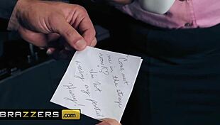 Big tits tease at work with gia milana