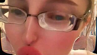 Tired Yawning Reveals Huge Saliva Tongue