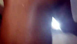 African American MILF Fucked Then Gloryhole Swallows Loads