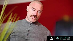 naughty couple's nuru oil threesome with milf masseuse deepthroat and pussy lick