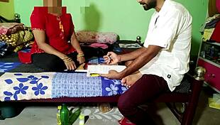 master ji exploits student girl for hardcore creampie riding in clear hindi audio