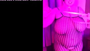 uhh naia bees 1982 bbw dances her big tits wild