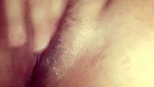 small cocked nerd jerks foreskin while girlfriend masturbates squirting pussy in humiliating cuck compilation