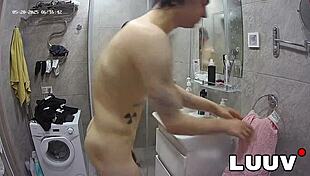 luuv alice boyfriend lucien flash real shower intimacy voyeur style