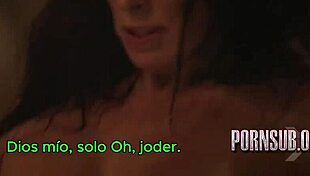 hace mucho calor, mi milf latina petite me seduce con sus tetas naturales y me hace un creampie