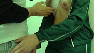 Classroom Big Ass Student Convinced for Hard Mouth Fuck and Creampie!