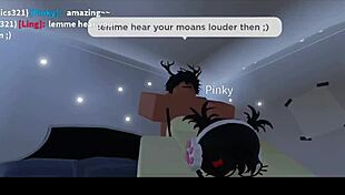 quickie DOGGYSTYLE with roblox condo SLUT turns hardcore kissing frenzy