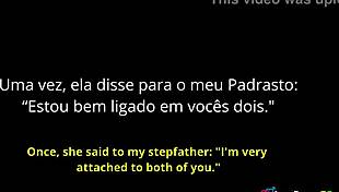 a meia-irma do padrasto me flagra fodendo e ri!!