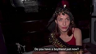 tiny latina snatched off street chokes on huge cock then rides rough