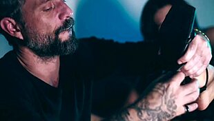 Pretty young feet worship leads to sensual tight pussy licking and steamy fuck