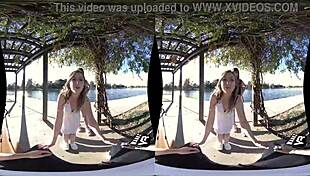 alex blake and gracie may green share my cock in vr threesome