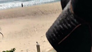 milf's teasing tongue leads to public ass pounding by stranger