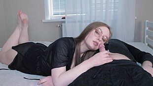 whoa huge cumshot blasts stepmom's face after i facefucked her sloppy deepthroat!