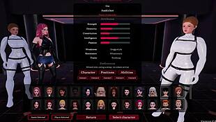 femdom lesbians tease each other