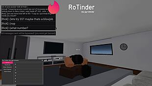 roblox roleplay turns slutty when bbc monster cock claims her every hole