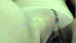 Hot Latina Amateur Shoves Black Dildo Deep in Her Tight Pussy on Bed