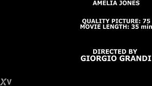 amelia jones gapes asshole balls deep in mr anderson anal casting cum in mouth