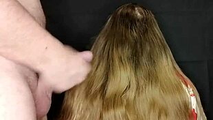 I came all over my stepmom's long shaved hair and she just smiled swallowing taboo mommy roleplay