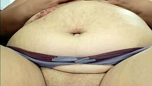 Fat BBW's Massive Pussy Swallows Giant Toy Deep