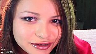 barefoot latina babe squirts juicy pussy during pov casting interview