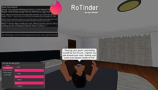 roblox roleplay turns slutty when bbc monster cock claims her every hole