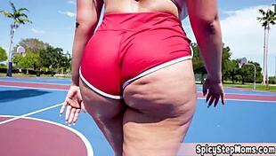 ever seen a chubby housewife's bubbly ass get wrecked by her gym instructor?