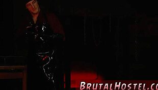 Cute Teen Bound in BDSM Gags Endures Spanking and Hard Domination Fuck