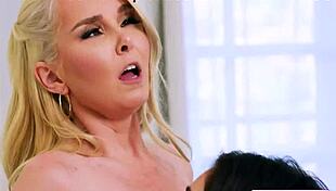 why does big tits hairy stepdaughter facesit her lesbian stepmom so hungrily?