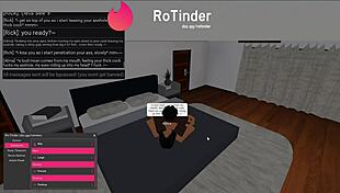 roblox roleplay turns slutty when bbc monster cock claims her every hole