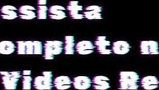 Hot Latina Amateur Shoves Black Dildo Deep in Her Tight Pussy on Bed