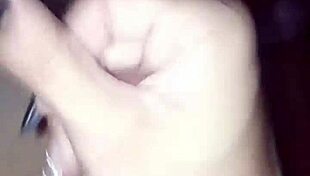 We watch porn together until my maid jerks out my thick load.