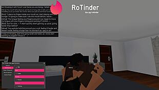 roblox roleplay turns slutty when bbc monster cock claims her every hole