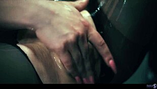 octokuro's massive tits heave in lesbian scissoring frenzy as parasited gamer teen squirts wildly